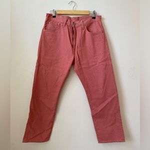 LEVI’S plant dyed pink jeans